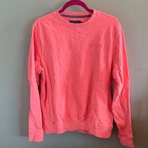 Vineyard Vines Coral Crewneck Pullover Size M